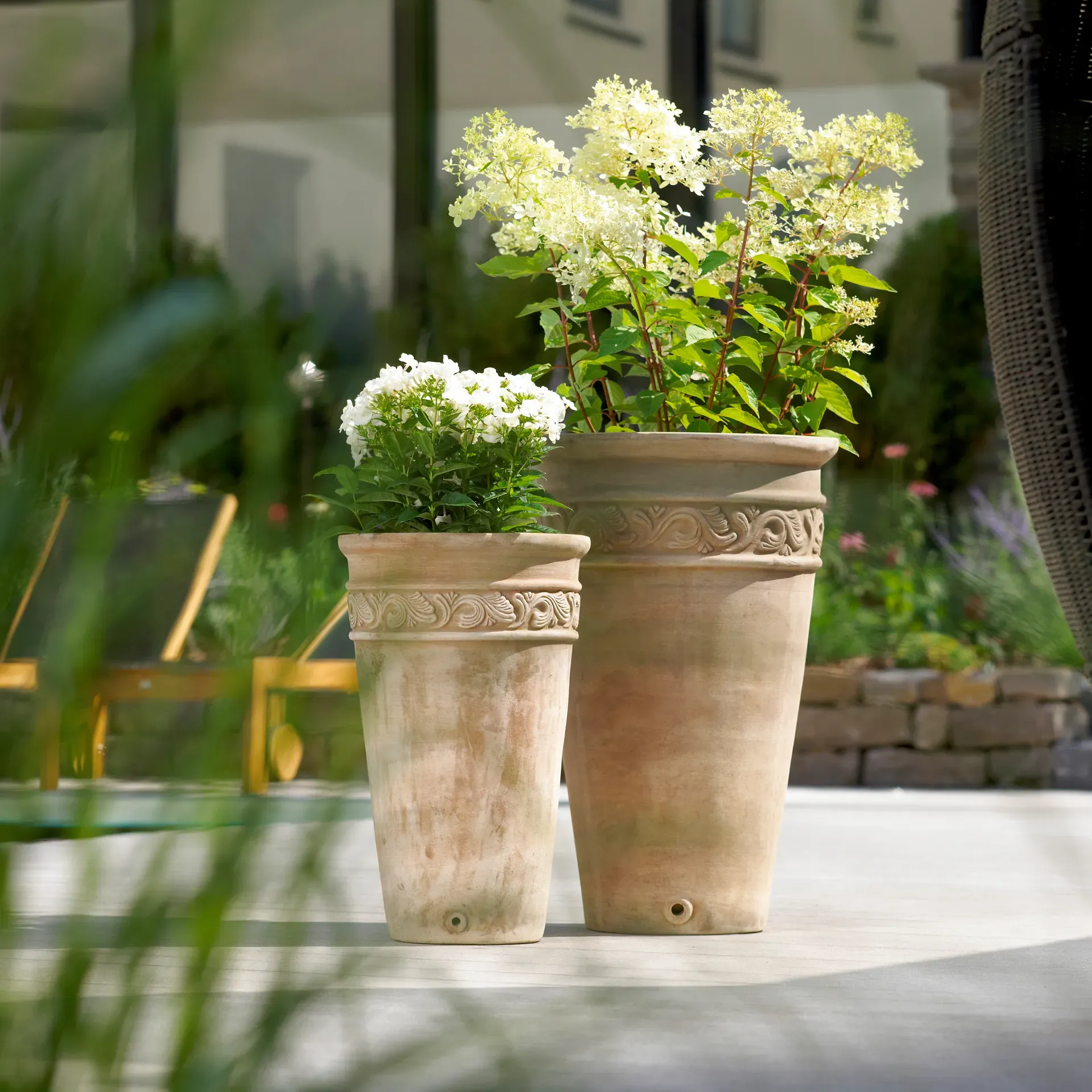Vase Fine - 2er Set - Cappuccino