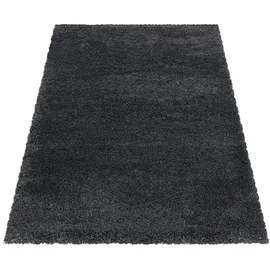 Ayyildiz Teppiche Fluffy 3500 Hochflorteppich 80 x 150 cm grau