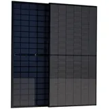 JA-Solar Solarmodul Bifacial Full Black Photovoltaik Solarpanel Glas-Glas 430W