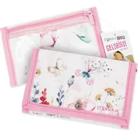 Itenga Brustbeutel Kinder Schmetterling rosa