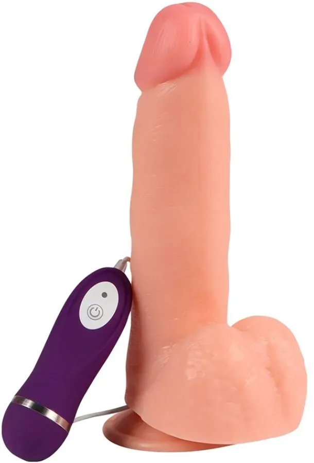 SHEQU - Phantom vibrierender Dildo mit Fernbedienung, 20 cm