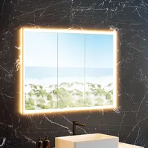 Neoro n60 120 cm mit umlaufender Beleuchtung