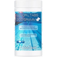 GlobaClean Chlortabletten 1 kg Pool Chlor L Tabs 200g