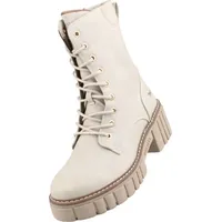 Mustang Damen Stiefelette Weiß, Schuhgröße:EUR 37