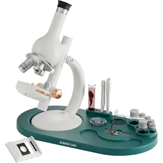 ScienceCan Mikroskop 1600 Labor Set (29-teilige Labor-Station mit Mikroskop und umfangreicher Laborausstattung) 1601162023de0001