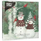 Papstar Servietten Forest Snowmen 20 St.