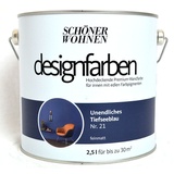 Designfarbe Unendliches Tiefseeblau Nr. 21  2,5 l