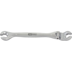 KS Tools CHROME+ Doppelringschlüssel m.Gelenk, 24mm,offen
