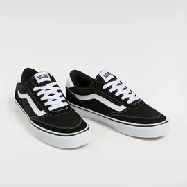 Vans Brooklyn LS Herren Schwarz/Weiß 44
