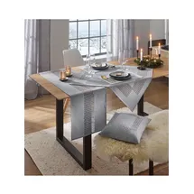 Witt Weiden Tischdecke Gr. 2 40 x 140 cm Grau