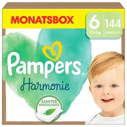 Pampers® Windeln HarmonieTM Größe Gr.6 (13+ kg) für Kids und Teens (4-12 Jahre), 144 St.