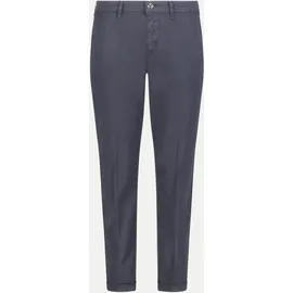 MAC Chinohose CHINO turn up Slim Fit Blau 34