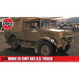 AIRFIX Militärfahrzeug WWII RAF 15-CWT 4 x 2 G.S. Truck 1:48