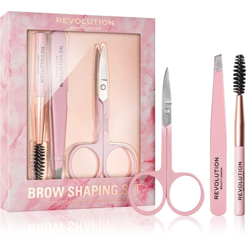 Preisvergleich Produktbild Makeup Revolution Brow Shaping Augenbrauen-Set