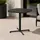 casa.pro Foggia Bistrotisch 75 x 70 x 70 cm Anthrazitgrau