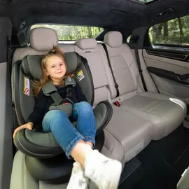 Lorelli Kindersitz Aviator, Mitwachsender Autositz mit Isofix grau