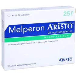 Melperon Aristo 25 mg Filmtabletten 20 St