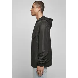 URBAN CLASSICS Recycled Basic Pull Over Jacket schwarz XS