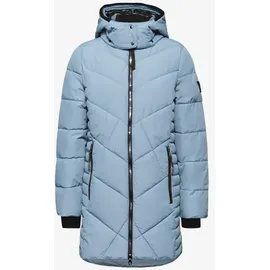 STREET ONE Steppjacke in Midi-Länge - Blau