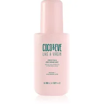 Coco & Eve Like A Virgin Frizz Fix & Pro Shine Mist Spray gegen splissiges Haar für glänzendes und geschmeidiges Haar 150 ml