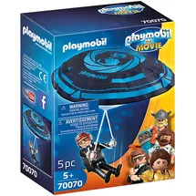 Playmobil The Movie Rex Dasher mit Fallschirm 70070
