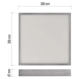 EMOS NEXXO 1 quadratisch silber