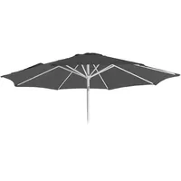 MCW Ersatzbezug für Sonnenschirm Asti Ø 3 m Polyester Anthrazit