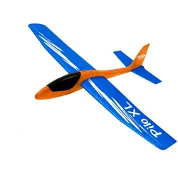 JAMARA Pilo XL Schaumwurfgleiter EPP Tragfläche blau Rumpf orange, Spielzeug-Seg