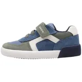 GEOX B GISLI Boy B Sneaker, Sage/Avio, 27 EU