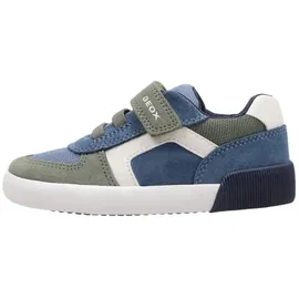 GEOX B GISLI Boy B Sneaker, Sage/Avio, 27 EU