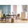miliboo Runder Samt-Hocker D40 cm Schwarz