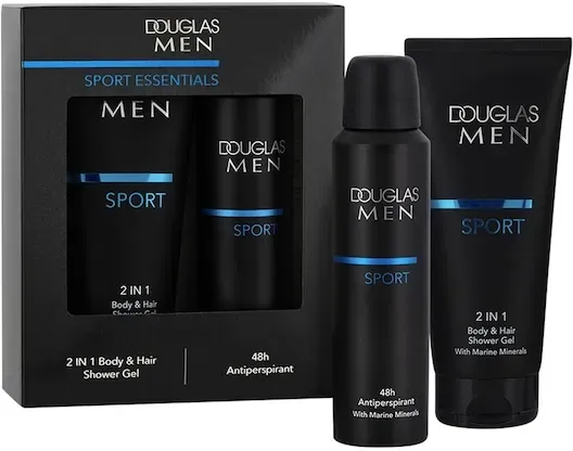 Douglas Collection Douglas Men Körperpflege Geschenkset 2 in 1 Body & Hair Shower Gel 200 ml + 48h Antiperspirant 150 ml