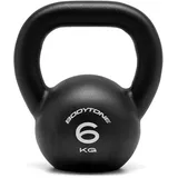 Bodytone 6kg Kettlebell - Black - 6 kg
