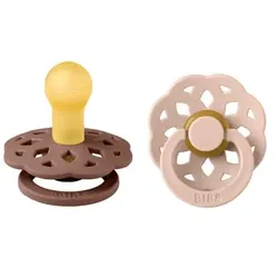 BIBS® Schnuller Boheme 0-6 Monate Woodchuck/Blush