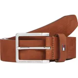 Tommy Hilfiger Oliver Nubuck Gürtel Leder brown 90 cm