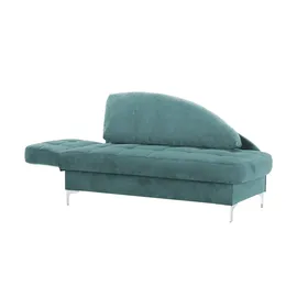 Nehl Liege Greta Mikrofaser 182 x 79 x 86 cm Türkis/Petrol mit Schlaffunktion