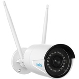 Reolink 5MP WLAN Outdoor, 2,4GHz/5GHz WLAN CCTV IP Kamera Aussen mit Personen-/Fahrzeugerkennung, Nachtsicht, Bewegungsmelder, SD-Kartenslot, Zeitraffer, Außenkamera RLC-510WA