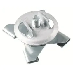 ABB JHX-38S T-Profil-Schienen-Clip mit Schraubnuss, Schraube M6 Laenge 38mm, fuer Schiene 25mm 7TCA084030R1446 JHX38S  - 100 Stück