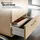 bümö basic Rollcontainer 43 x 42,8 x 59 cm Braun
