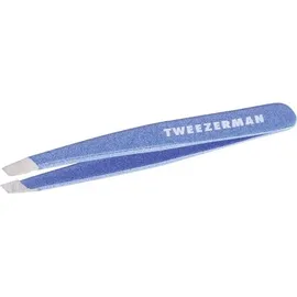 Tweezerman Mini Schräge Pinzette Blau