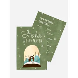 Weihnachtskarten selbst gestalten mit Spruch und Fotos im Onlinedesigner bei Meine-Kartenmanufaktur.de