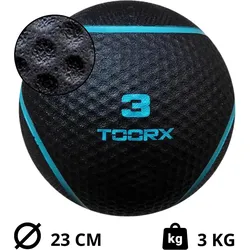 Fitness Medicine Ball 1 - 6 kg - 3 kg – Blau 3kg