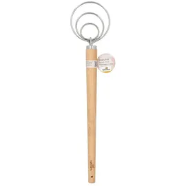 Birkmann Teigrührer & L 34 cm - Holzgriff - Edelstahlspulen