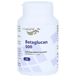 Beta-glucan 500+vitamin C+zink Kapseln 90 St