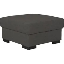 Home Affaire Stauraumhocker Tulio 80 x 45 x 80 cm Polyester Grau