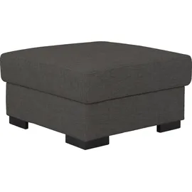 Home Affaire Stauraumhocker Tulio 80 x 45 x 80 cm Polyester Grau