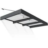 CANOPIA Vordach Sophia XL 280 x 140 cm grau