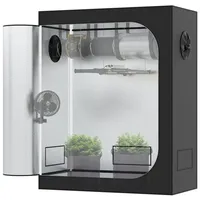 THE HOOKAH Gewächshaus Deluxe Growbox Growzelt Grow Box D600 Growschrank Zuchtschrank Zelt