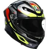 AGV K6 S Erazer Helm, grau-gelb, Größe XL