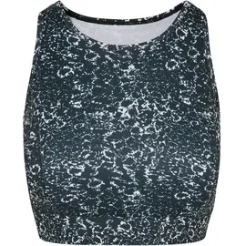 URBAN CLASSICS Sport-BH Schwarz/Weiß XL